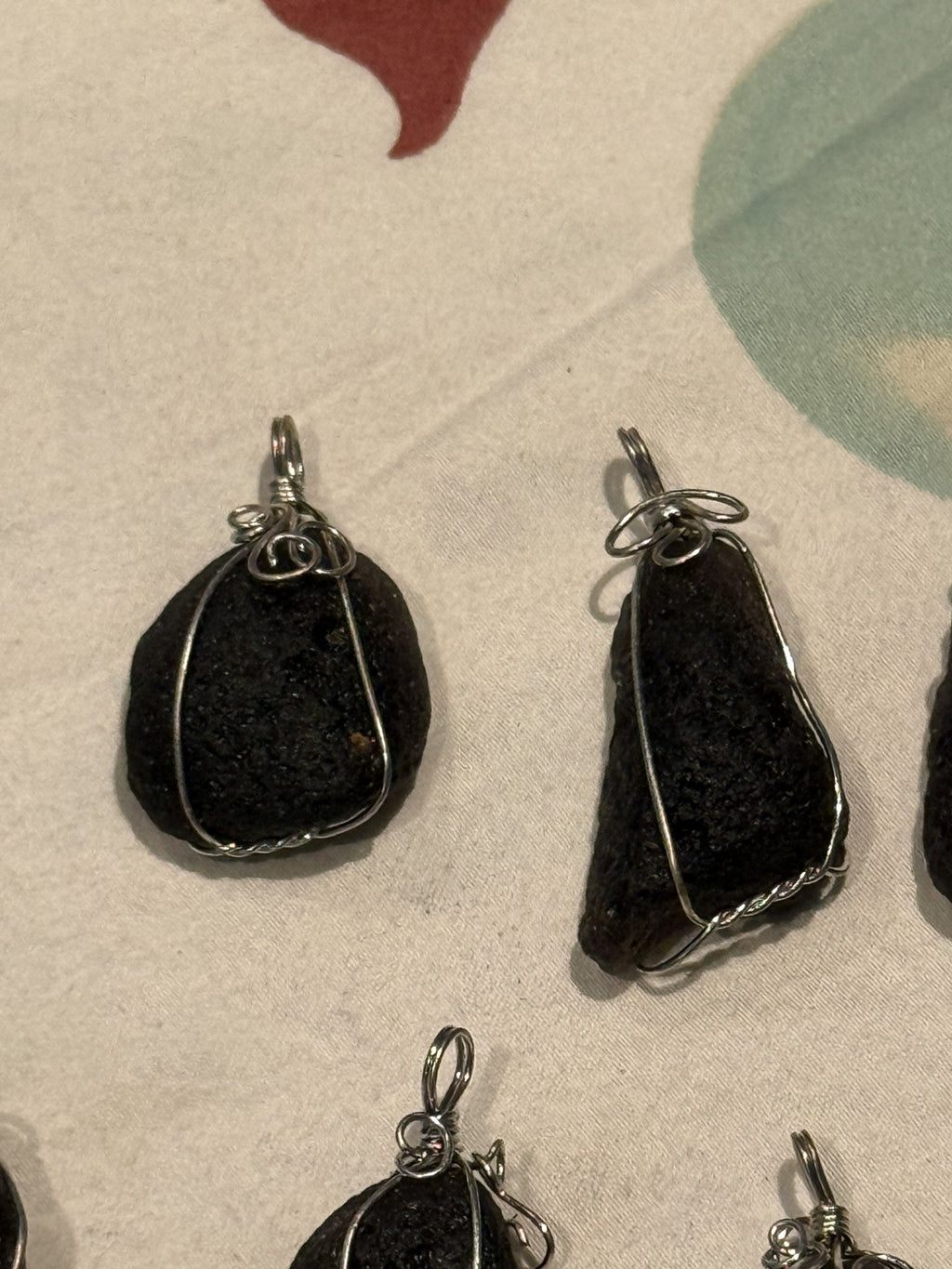 Sirius meteorite pendants pair