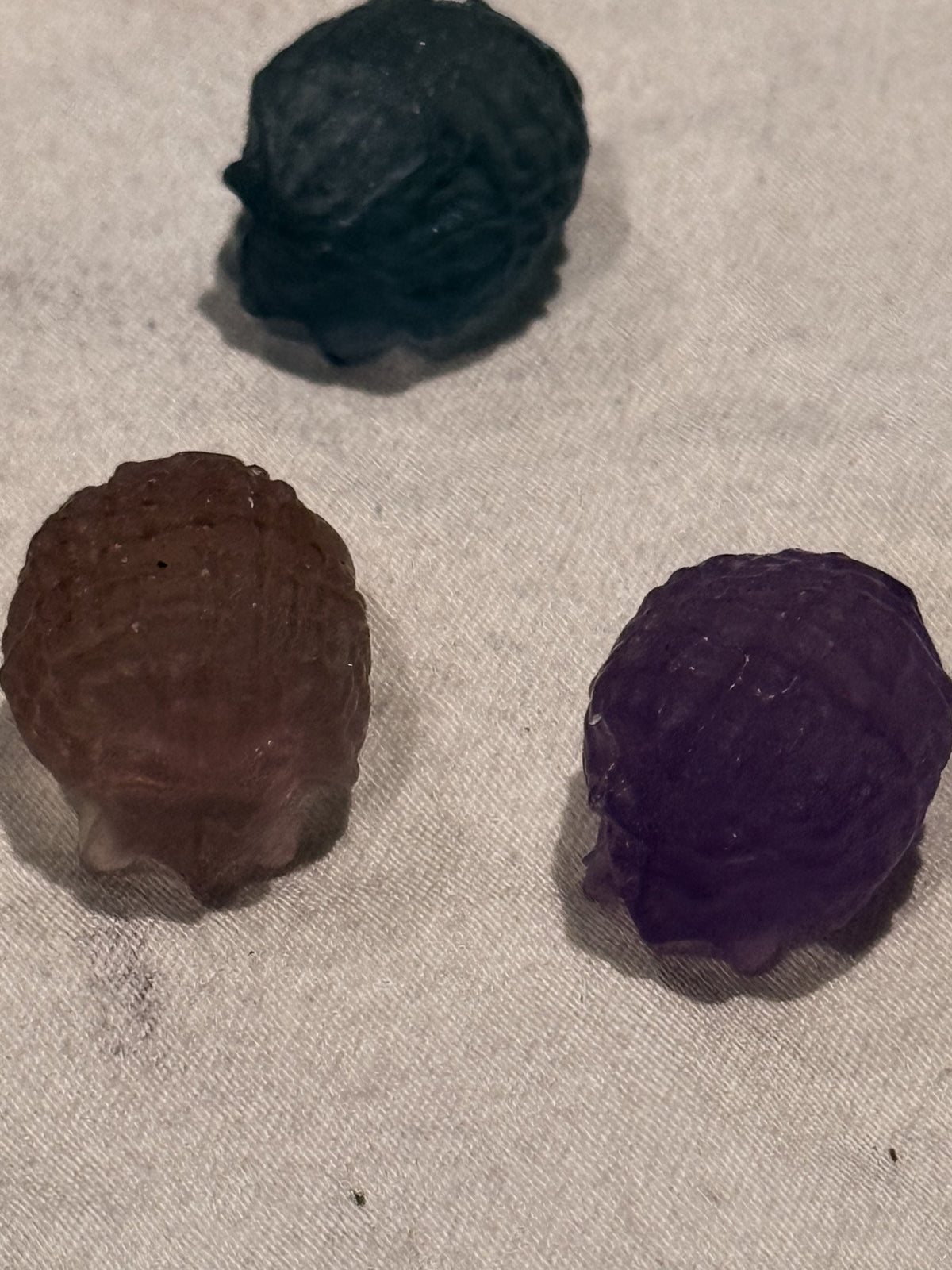 Mini Fluorite Hedgehog Carving