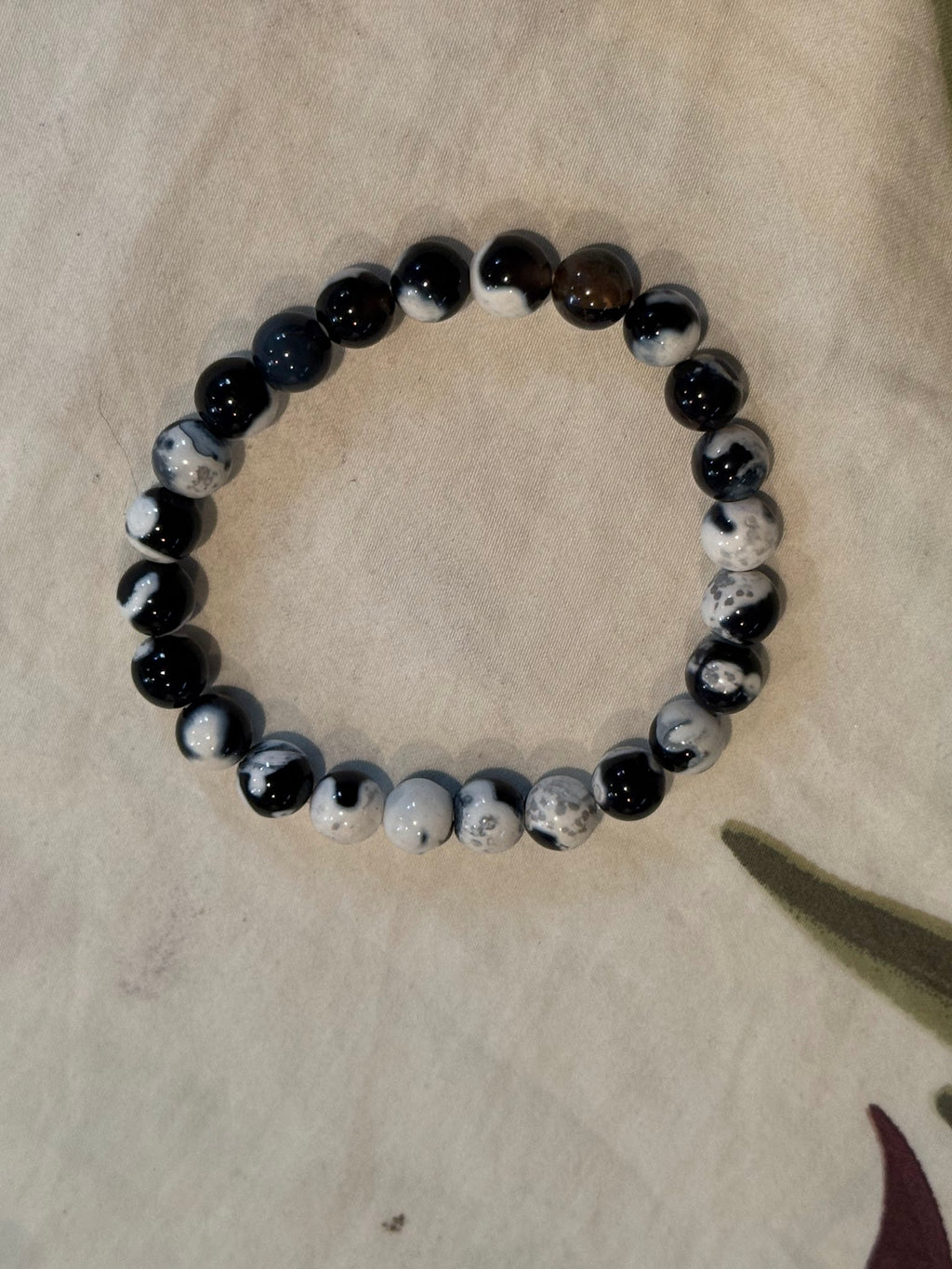 Orca Agate Bracelet