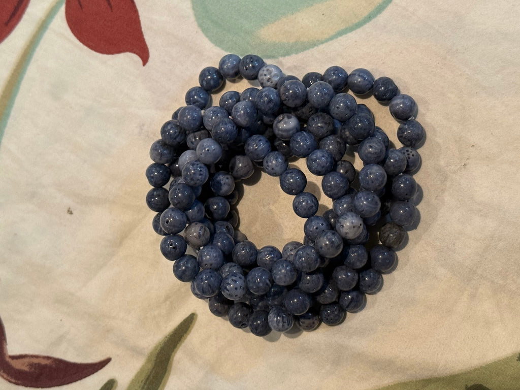 Blue Coral Bracelet