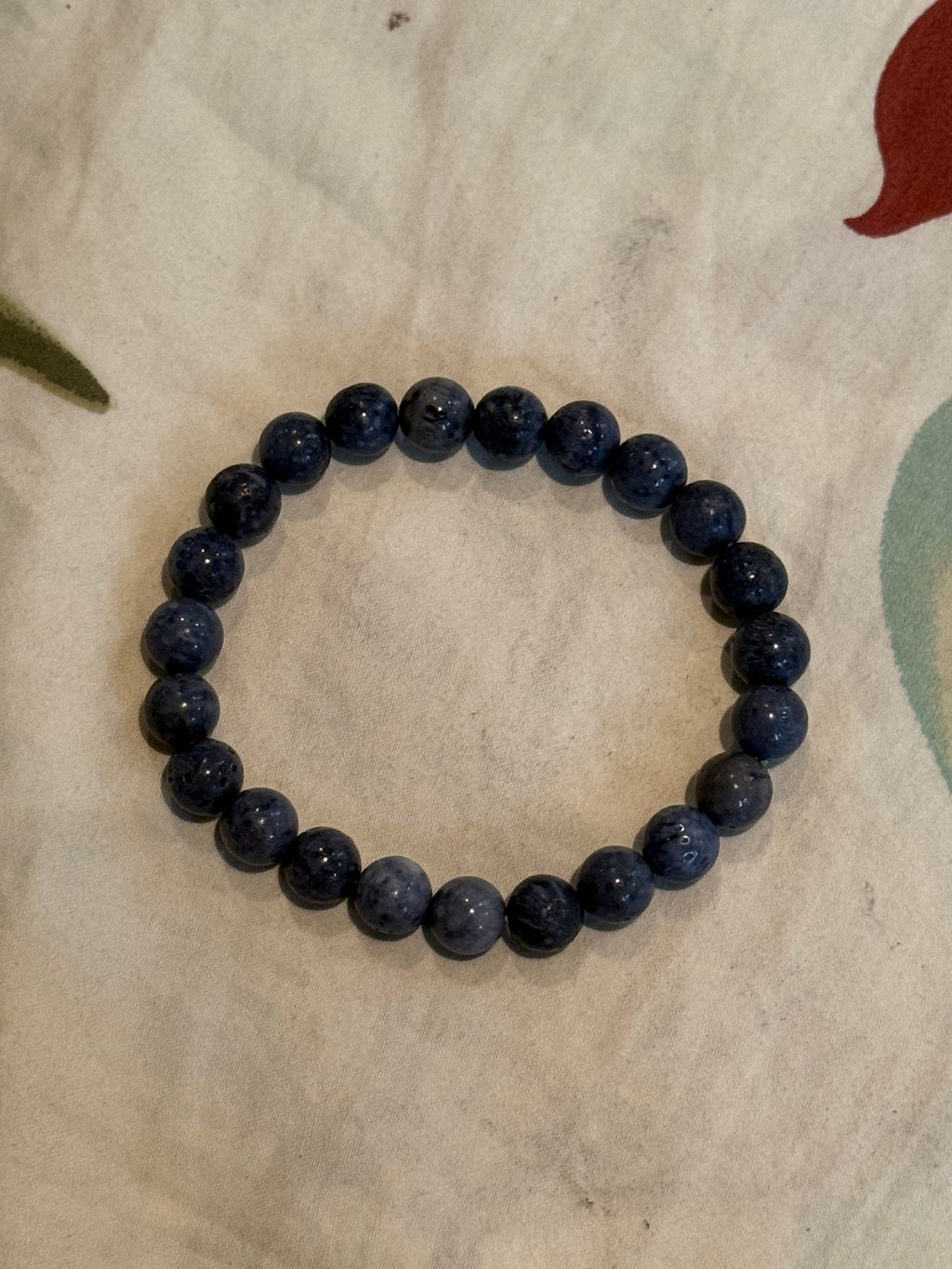 Blue Coral Bracelet