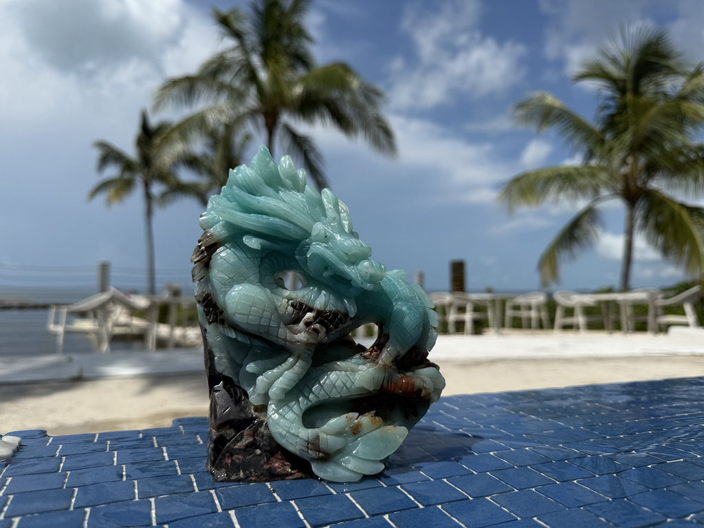 Caribbean Calcite WATER DRAGON