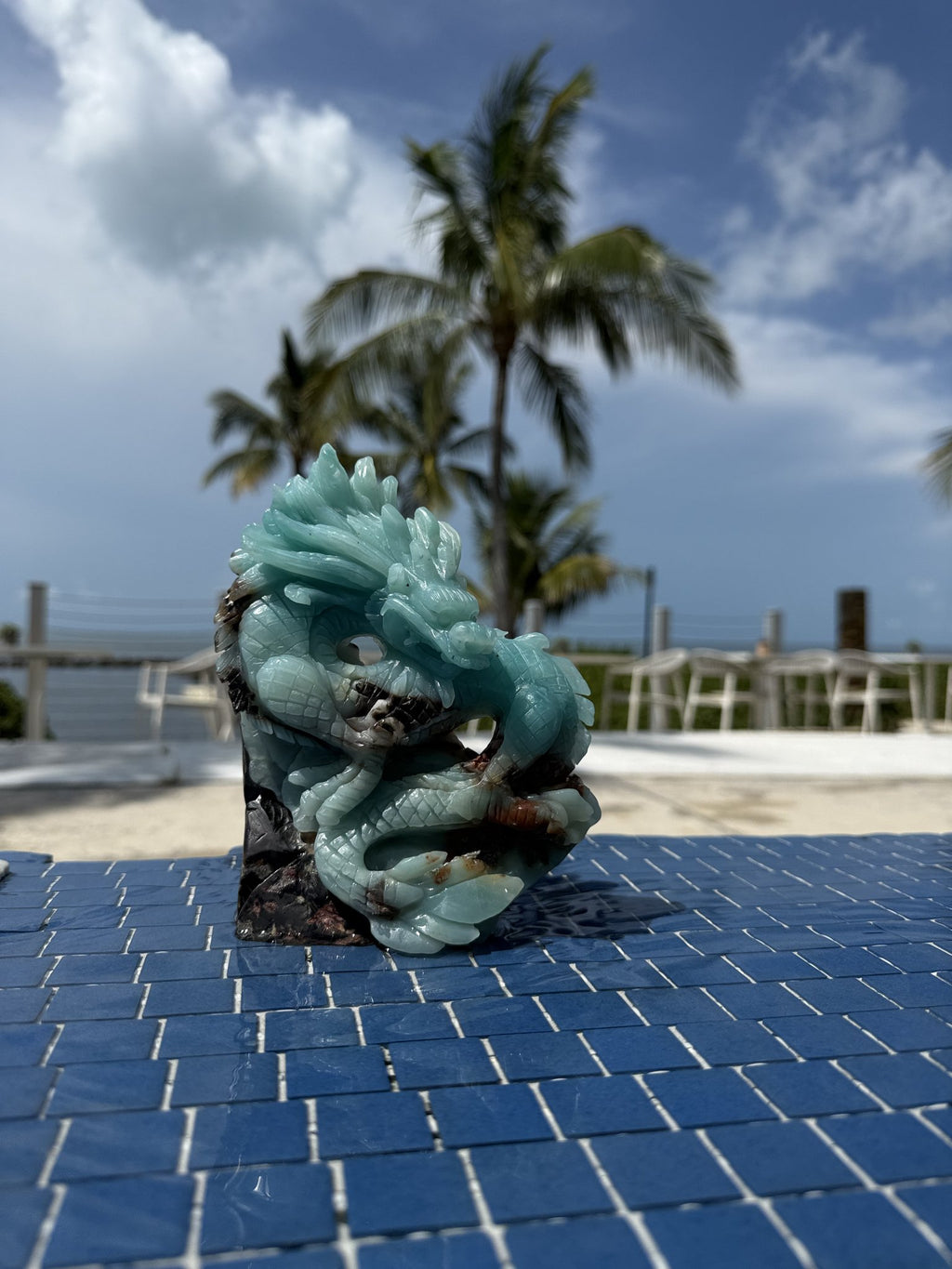 Caribbean Calcite WATER DRAGON