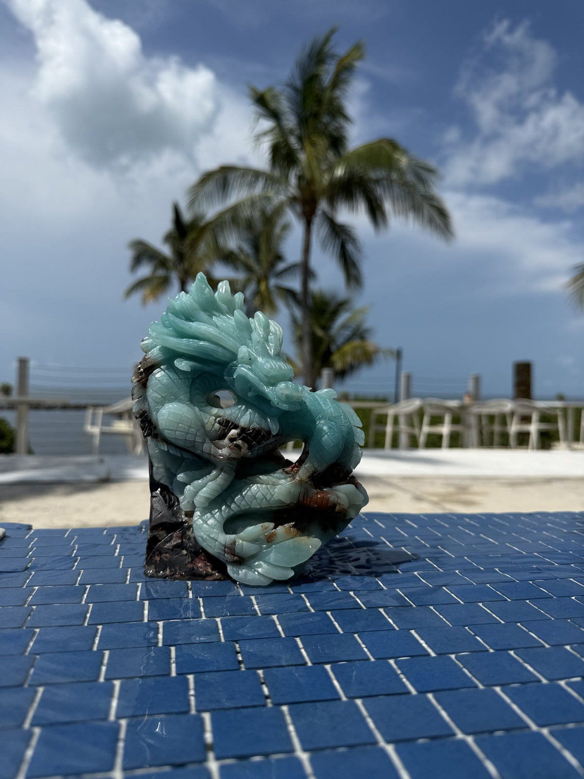 Caribbean Calcite WATER DRAGON