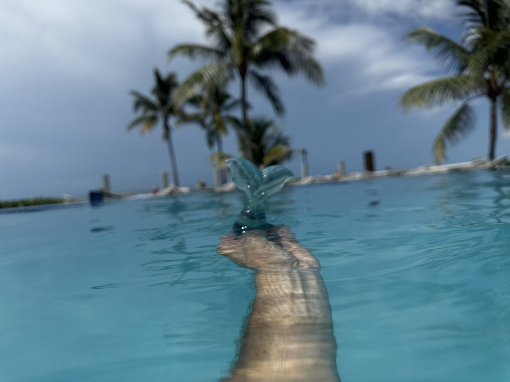 Fluorite mermaid tail