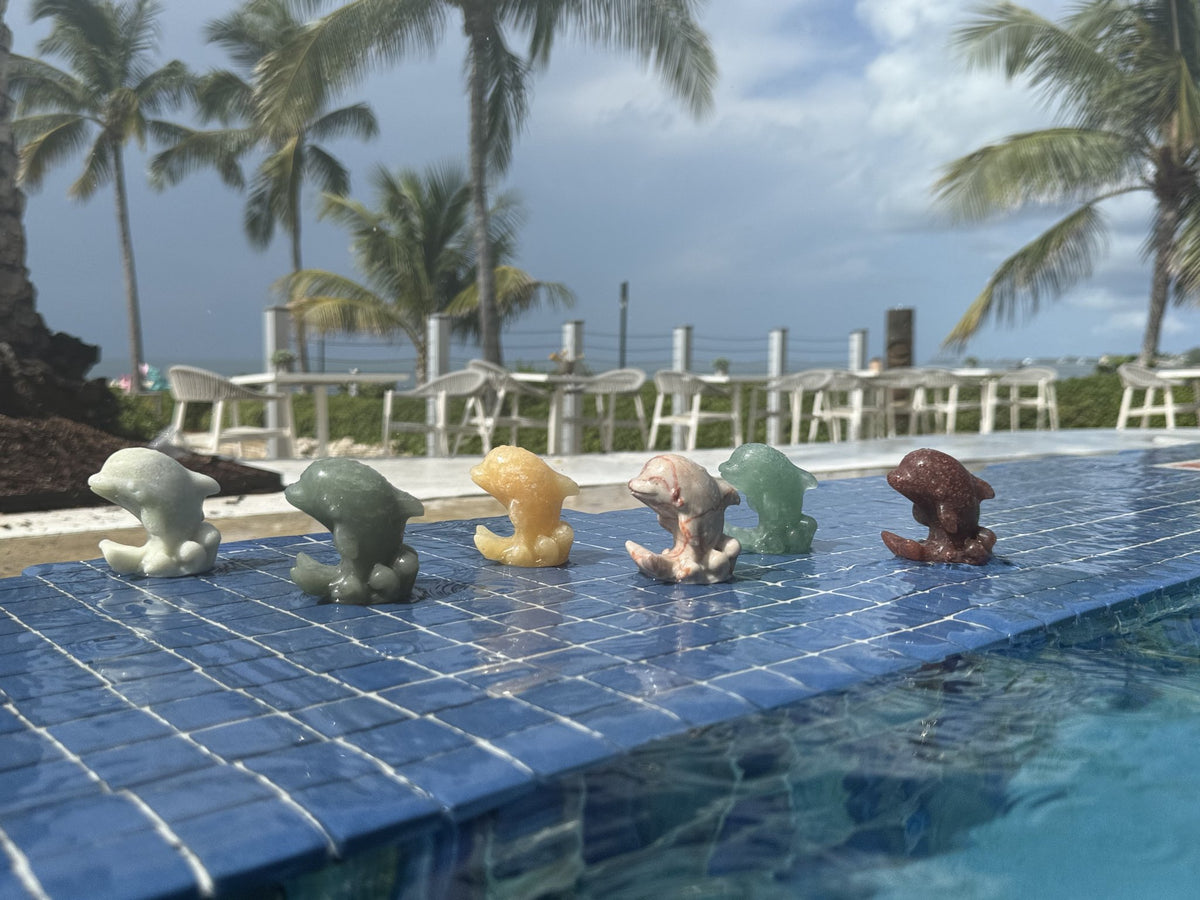 Crystal dolphins