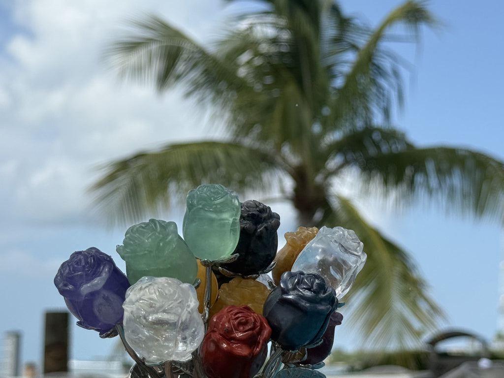 Fluorite rose