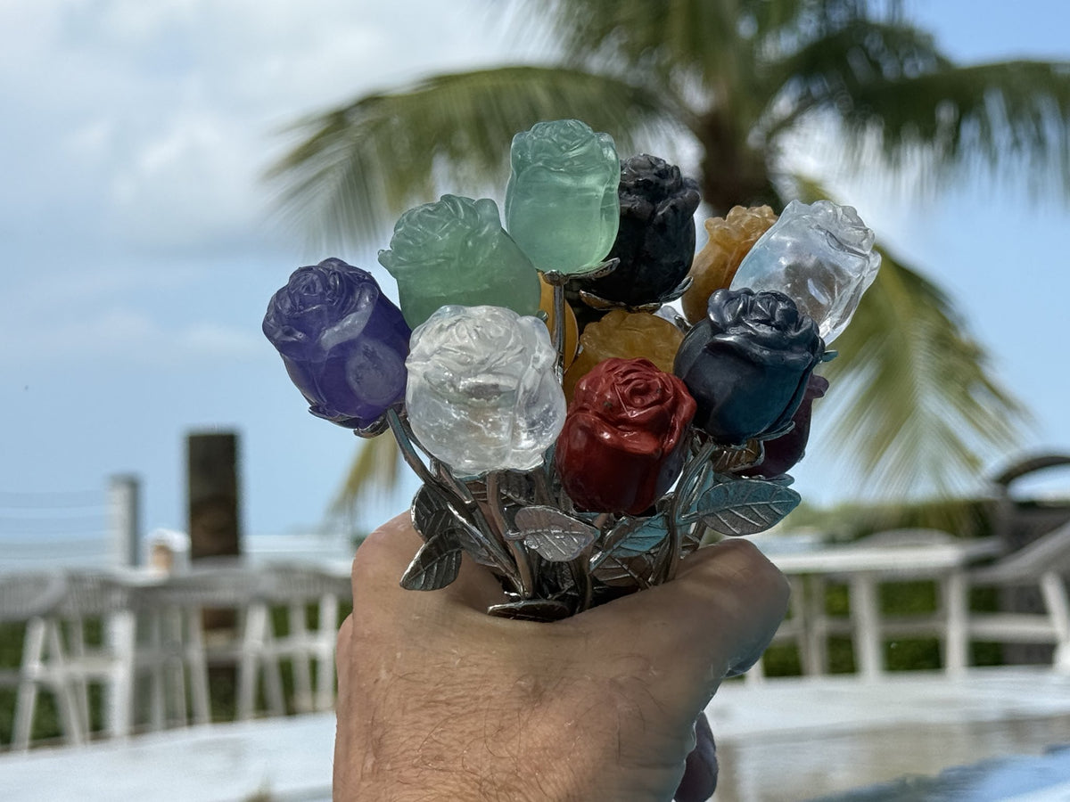 Fluorite rose