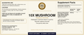 LKL 10X Mushroom Gummies — Raspberry (60 gummies)