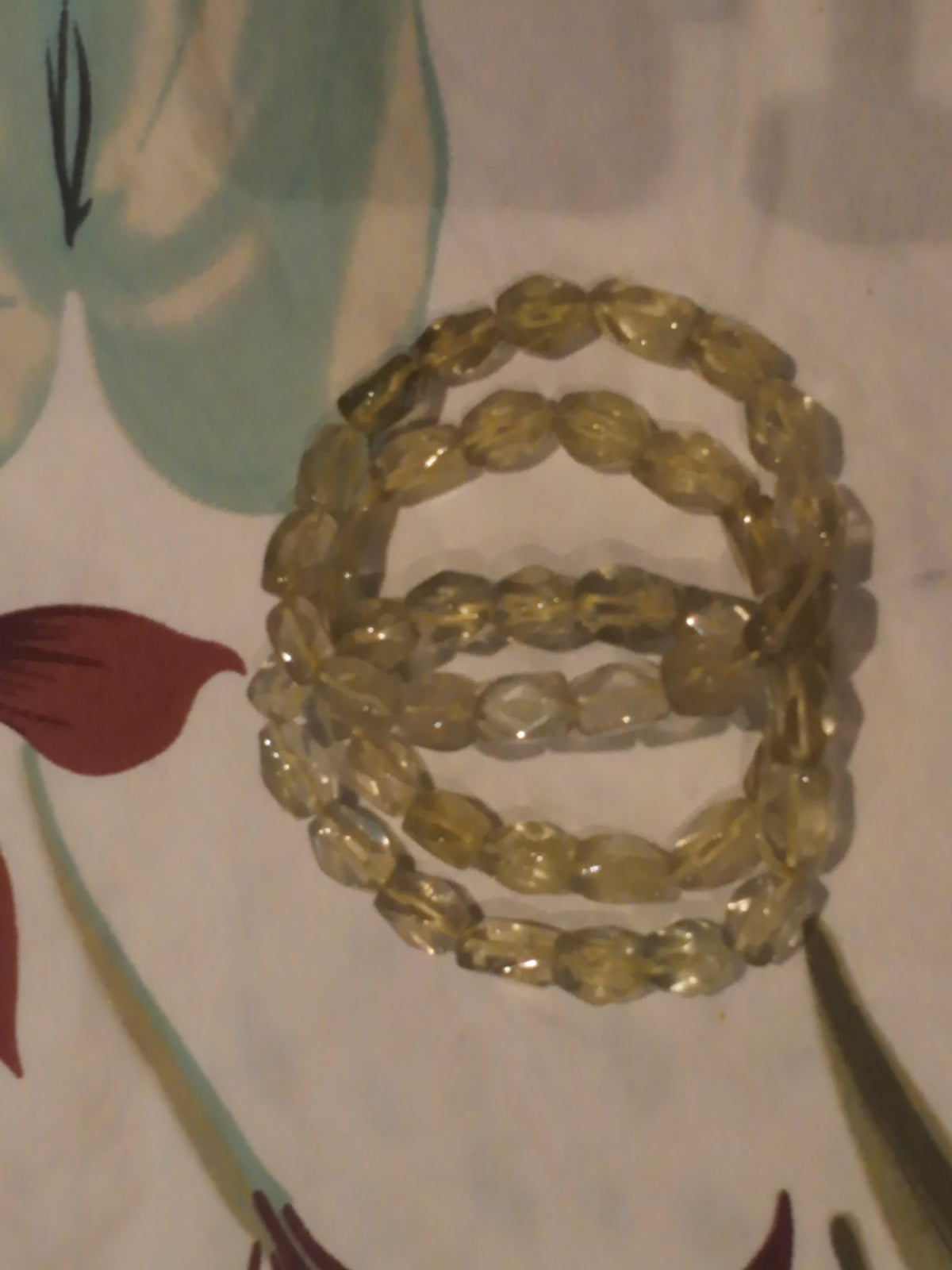 Libyan desert glass bracelets